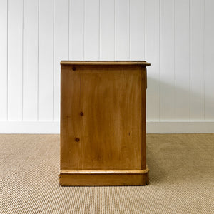 An Antique English Pine Sideboard c1890