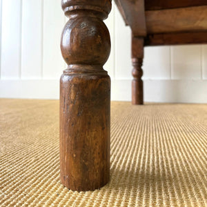 An Antique Rustic English Country Pine Coffee Table