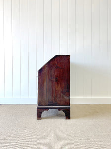 A Beautiful English Oak Drop Front Desk c1770