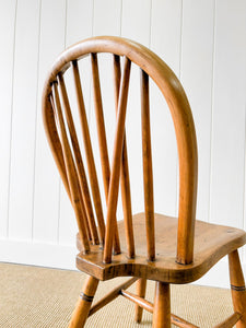 A Set of 10 Hoop Back Victorian Chairs