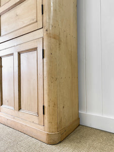 A Large 19th Century English Pine Housekeeper's  Cupboard