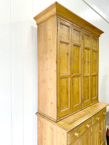 A Large 19th Century English Housekeeper's Cupboard