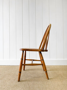 A Set of 10 Hoop Back Victorian Chairs