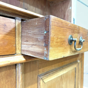 A 19th Century English Bookcase Cabinet or Hutch