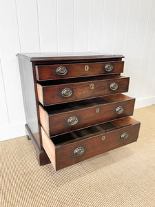 An Exquisite Antique Mahogany Chest of Drawers