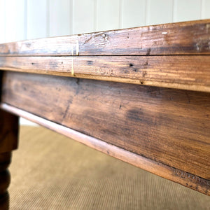 An Antique Rustic English Country Pine Coffee Table