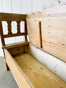 An Antique Country Hall Bench