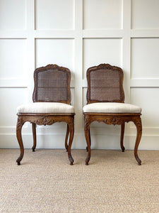 A Lovely Pair of Early 19th Century French Salon Chairs