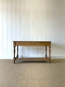 An Antique Pine Server or Console Table