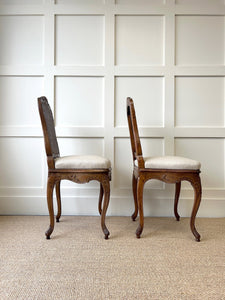 A Lovely Pair of Early 19th Century French Salon Chairs