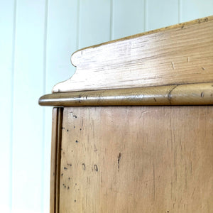 A Charming Pine Nightstand c1890 with Porcelain Knob