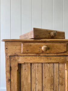 An Antique French Pine Sideboard c1860