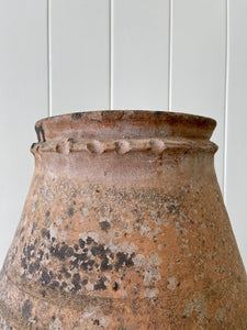 An Old Italian or Turkish Olive Jar