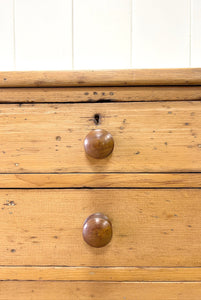 An English Pine Chest of Drawers