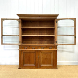 A 19th Century English Bookcase Cabinet or Hutch