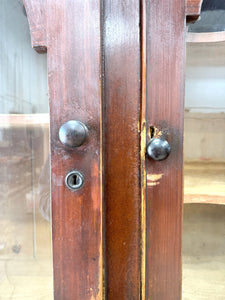 A Scottish Mahogany Breakfront Library or Dining Room Cabinet c1840