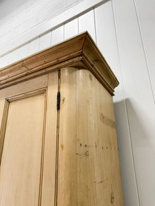 A Large 19th Century English Pine Housekeeper's  Cupboard