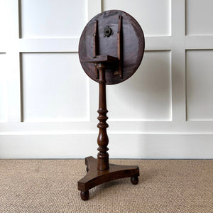 A Victorian Mahogany Tripod Side Table