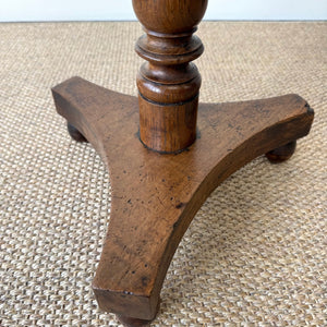 A Victorian Mahogany Tripod Side Table