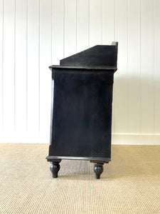 An Ebonized English Pine Chest of Drawers Dresser c1890