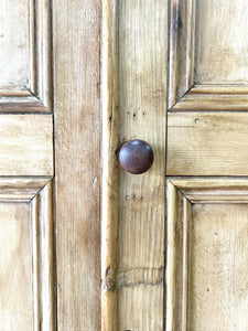 An English 19th Century Pine Housekeepers Cupboard