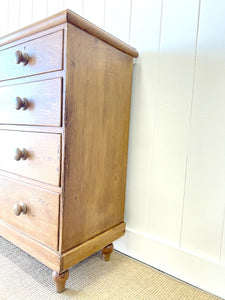 A 19th Century English Chest of Drawers/Dresser