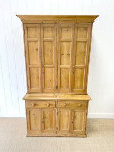 A Large 19th Century English Housekeeper's Cupboard