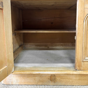 An Antique English Pine Sideboard c1890