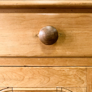 An Antique English Pine Sideboard c1890