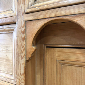 An English Country 7 Drawer Pine Buffet or Sideboard