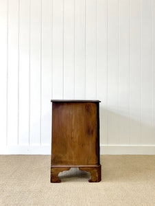 A Unique Serpentine Front Antique Mahogany Chest of Drawers