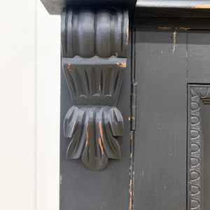 A 19th Century Ebonized Bookcase