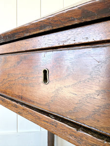 An Antique English Oak Clerk's Desk c1790