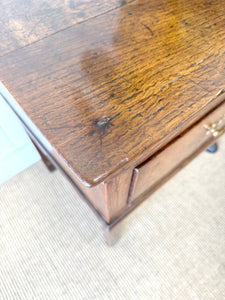 A George III Oak Welsh Dresser Base