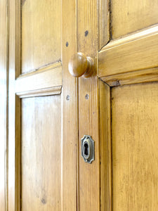 A Large 19th Century English Housekeeper's Cupboard