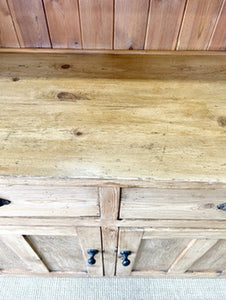 A 19th Century Pine Bookcase Cabinet or Hutch