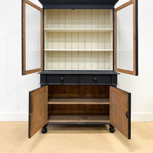 A 19th Century Ebonized Bookcase