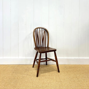 An Ash Spindle Back Side Chair