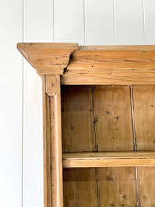 A Gorgeous 19th Century Pine Welsh Dresser or Cupboard