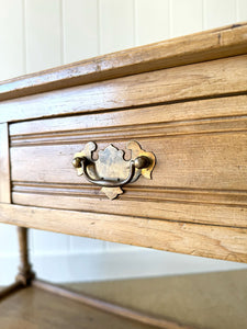 An Antique Pine Server or Console Table