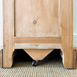 A Charming Pine Nightstand c1890