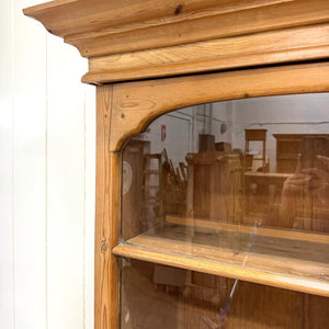 A 19th Century English Bookcase Cabinet or Hutch