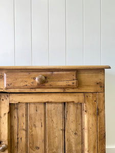 An Antique French Pine Sideboard c1860