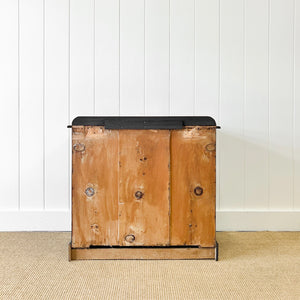 An Ebonized English Pine Chest of Drawers Dresser c1890