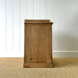 A Charming Pine Nightstand c1890 with Porcelain Knob