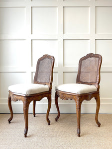 A Lovely Pair of Early 19th Century French Salon Chairs