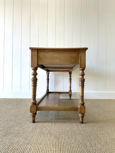 An Antique Pine Server or Console Table