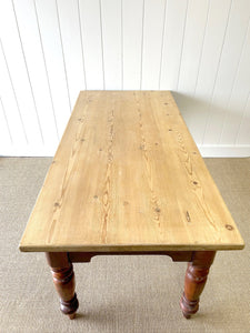 An English Country 6ft Dining Harvest Farmhouse Table