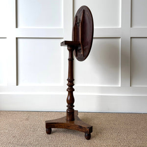 A Victorian Mahogany Tripod Side Table