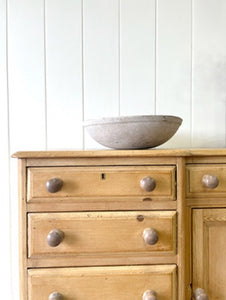 A Light Pine Antique English Sideboard c1890